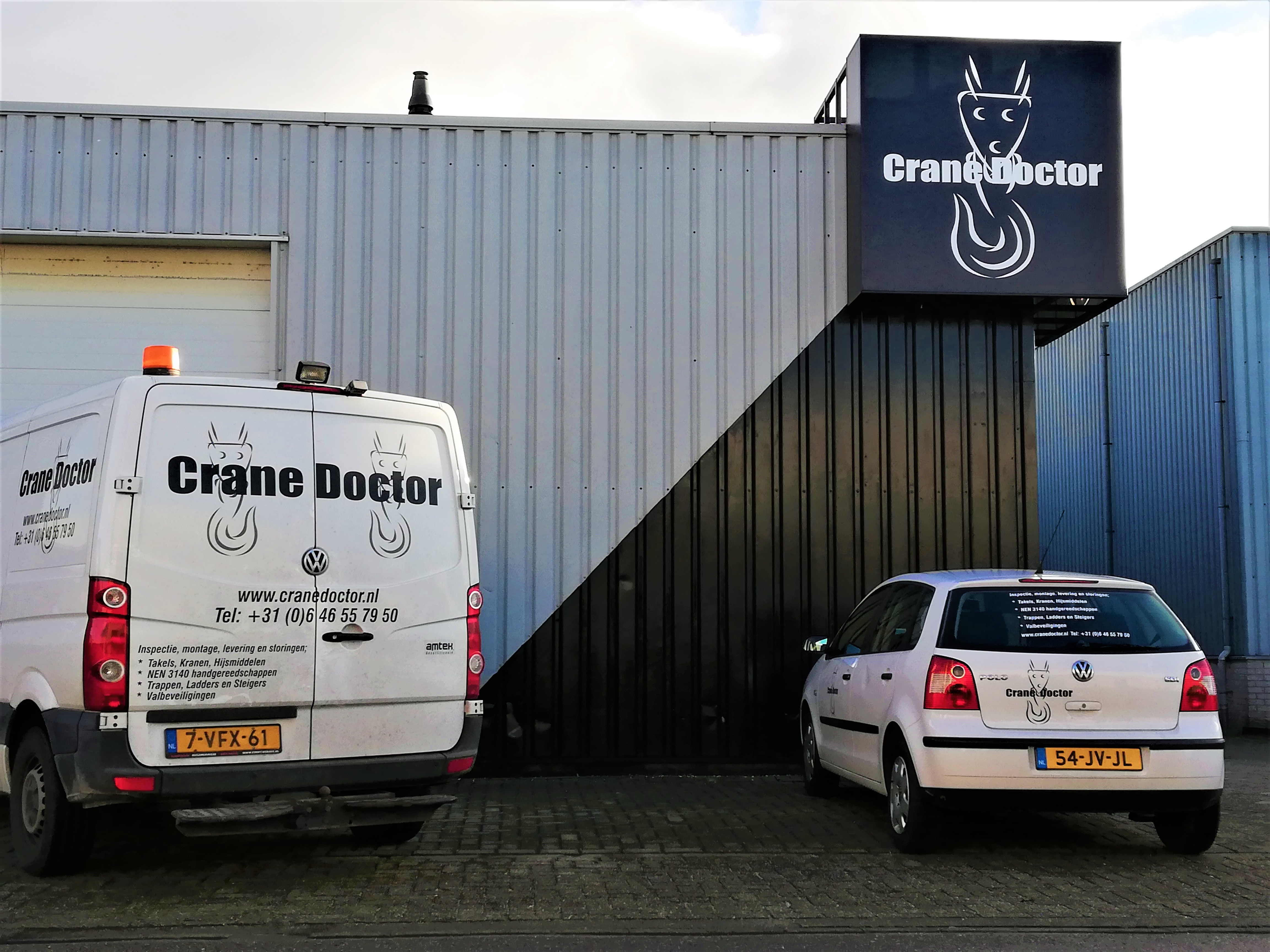 bedrijfspand Crane Doctor